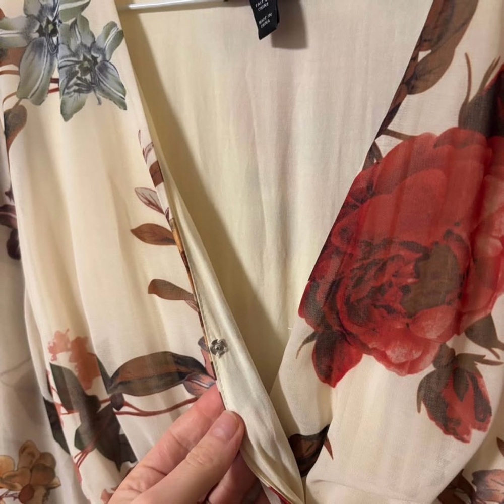Tribal Femme Floral Flowy Maxi Dress - Picture 8 of 8